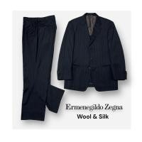 ราคา suit brand Ermenegildo Zegna 90%Wool 10%Silk Fabric Made in italy ผ้าดีมากครับ (24068927411)