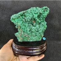 ราคา หินมาลาไคต์ มาลาไคต์ หินมาลาไคท์ มาลาไคท์(Malachite)สูง 13.5 ซม.หน้ากว้าง 10 ซม.หนา 4.5 ซม.น้ำหนัก 518.5 g. (23520021571)