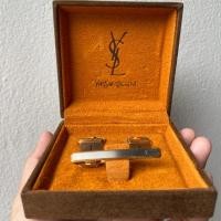 ราคา คัฟลิ้งค์ Cufflinks YSL(YVES SAINT LAURENT) Authentic (3742873507)