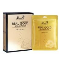 ราคา (ยกกล่อง 10ซอง) มาส์คหน้า3D east skin 3D Moods Real Gold Serum Mask มูดส์ เรียล โกลด์ เซรั่ม มาส์ค (22169061775)