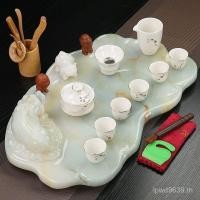 ราคา ถาดน้ําชาครัวเรือนปี่เซียะหินกังฟูชุดน้ําชาหยกขนาดเล็กจีนชุดน้ําชาห้องนั่งเล่นที่เรียบง่ายเลียนแบบไต้หวันจดหมาย JESX (44028325172)