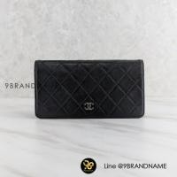 ราคา Chanel Bi-Fold Long Wallet Quilted Lambskin Black มือสอง ก่อนสั่งซื้อทักแชทก่อนนะคะ (25510765794)