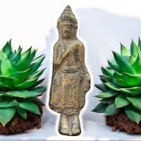 ราคา พระร่วงยืนประทานพร เนื้อชินเงิน กรุวัดบรมธาตุกำแพงเพชร (26385097892)