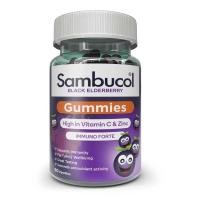 ราคา SAMBUCOL Black ElderBberry Gummies 50 Pastilles (19979601883)