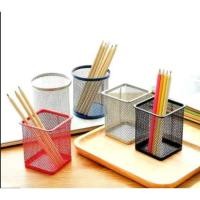 ราคา กล่องเหล็กใส่ปากกาทรงกลม ที่ใส่ปากกา ที่ใส่เครื่องเขียน ( ยกโหล 12 ชิ้น) (26420657086)