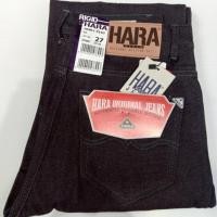 ราคา กางเกงยีนส์ฮาร่า Hara รุ่น HMR1-9103-02 กระบอกใหญ่ผ้าดิบ (REGULAR) (41870316158)