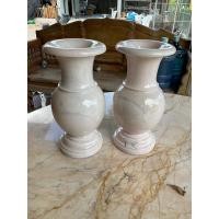 ราคา แจกันหินอ่อนสูง9นิ้ว/คู่ (21983897532)