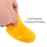 ราคา Paint Tool Putty Oval Scraper Scraper Putty Knife Plastic Car Paint Hand Tool Rubber Material (50903260542)