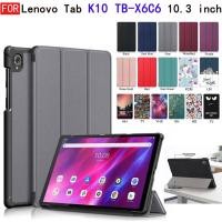 ราคา เคสแม่เหล็กตั้งได้สําหรับ Lenovo Tab K10 TB-X6C6 10.3 นิ้ว (4795694656)