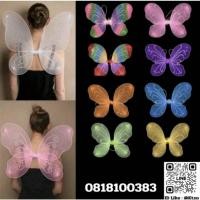 ราคา สินค้าพร้อมส่งชุดพร้อมเพลย์ปีกนางฟ้า ปีกผีเสื้อ ปีกนางฟ้า ใส่ได้ทั้งเด็กเเละผู้ใหญ่ (25415233335)