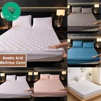 ราคา ผ้ารองกันเปื้อนที่นอน ติดตั้งผ้าปูที่นอนควีน/คิงไซส์ เดี่ยวพร้อมผ้าฝ้าย (47103639564)