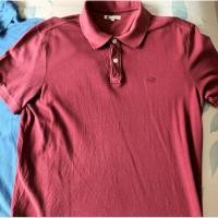 ราคา เสื้อโปโล AIIZ สีแดงเลือดหมูคอปก (22131484600)