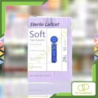 ราคา Yuwell เข็มเจาะเลือด Soft Twist Lancets 28G กล่อง50ชิ้น (40677834240)