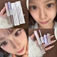 ราคา Pink Blue Color Correcting Brightening Concealer Nose Shadow - Bronzer Dual-head Highlighter Liquid Facial Contour Stick (42377277173)