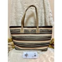 ราคา Tory Burch Shopping รุ่นหายาก หนังทั้งใบ ไม่ผ่านการใช้งาน ของแท้100% (17490517645)
