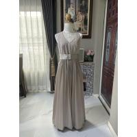 ราคา ชุดราตรียาว(ไซส์ S)สีครีม(VERA WANG) (25472052498)