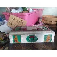 ราคา กล่องไม้ใส่เครื่องประดับและมีดนตรีไขลานเล่นได้ค่ะขาไม้หายมุมนึง สินค้ามือสองจากตู้ญี่ปุ่น (23443805353)