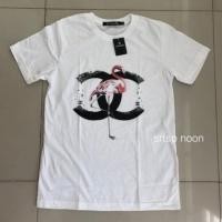 ราคา เสื้อยืดสีขาว ป้ายchanel (4700807049)