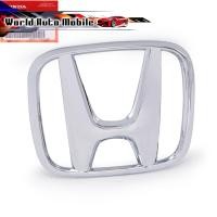 ราคา โลโก้ "H" สูง8cm xกว้าง 9.7cm หน้ากระจัง สีโครเมียม ของแท้ 1ชิ้น Honda Jazz GD Fit Hatchback2003-2006, Civic2004-2006 (8723278509)