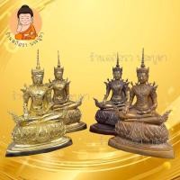 ราคา พระจักรพรรดิทรงเครื่อง ปางมารวิชัย สะดุ้งมาร ฐานบัว ขนาดหน้าตัก 7 นิ้ว ฐานบัวกว้าง 10 นิ้ว สูง 15.5 นิ้ว (14503427946)