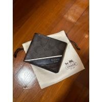 ราคา [แท้] กระเป๋าสตางค์ผู้ชาย Coach ของแท้ พร้อมถุงผ้า (22357315776)