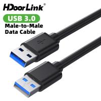 ราคา HdoorLink USB 3.0 Extension Cable USB Male to Male 5Gbps Fast Transmission Data Cable USB3.0 สําหรับคอมพิวเตอร์แล็ปท็อปมือถือ Hard (50750644088)
