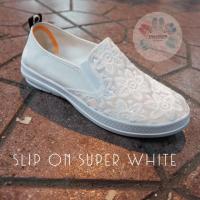 ราคา นิ่มมาก งานสวย Slip on 299.- รองเท้าผ้าใบทรงสวม (106425741)