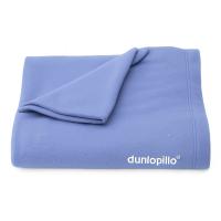 ราคา Dunlopillo ผ้าห่มอุ่นและผ้าห่มเดินทาง Baby Blue Quality Material 150x180 cm (53553153967)