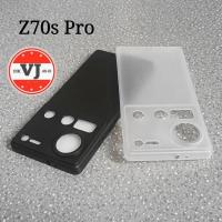 ราคา Softcase ZTE Nubia Z70s Pro เคสซิลิโคน TPU สีดํา Matte (57805236793)