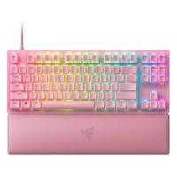 ราคา KEYBOARD (คีย์บอร์ด) RAZER HUNTSMAN V2 TENKEYLESS - QUARTZ (PINK) (RAZER LINEAR OPTICAL SWITCH - RGB LED - EN) (23361294711)