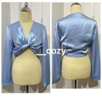 ราคา Misty mynx : M crop เสื้อครอป เสื้อแขนยาว สีฟ้า (28407256703)