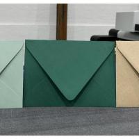 ราคา ซองการ์ดแต่งงาน ซองงานแต่ง สีเขียวเข้ม 100 แกรม สำหรับใส่การ์ดขนาด 5 x 7 นิ้ว และ 4 x 6 นิ้ว (26183743557)