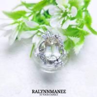 ราคา D6464 แหวนพลอยซิทรีนแท้ ( Natural Citrine ) ตัวเรือนเงินแท้925 ชุบทองคำขาว ไซส์55 แก้ไซส์ฟรี (26557221606)