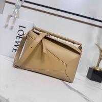 ราคา สไตล์ใหม่ของ Loewe [Kail Carefully Selected] LOEWE Puzzle Geometric Stitching Design Cowhide Shoulder Handbag Mini Womens (44604056147)