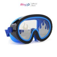 ราคา BLING2O แว่นตาดำน้ำเด็กสีสดใส ยอดฮิตจากอเมริกา FINISH LINE WHEELIE BLUE ป้องกันฝ้าเเละ UV ถ่ายรูปสวย สายซิลิโคนนิ่ม (14649642369)