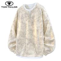 ราคา TOM TAILOR สเวตเชิร์ต.tie-dye ผู้ชาย แขนยาว ทรงหลวม สไตล์ใหม่ (52954771388)