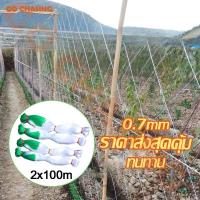 ราคา Benmax ตาข่ายปลูกพืชผัก ตาข่ายแตงกวา ค้างปลูกผัก ค้างผัก 2x100เมตร ตาข่ายปลูกผัก อวนแตง ตาข่ายไม้เลื้อย ปลูกผักเลื้อย (22846489589)