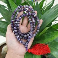 ราคา สร้อยประคำ 108 เม็ด หินอเมทิสต์เชฟร่อน อเมทิสต์ อเมทิส อะเมทิสต์(Amethyst)ประคำ 108 เม็ด (3818212995)