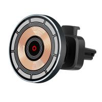 ราคา [Ele&Low Price]Stable and Fast Charging Magnetic Wireless Car Charger Stand for Your Mobile (46254300526)