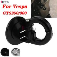 ราคา For Vespa GTS300 GTS 300ie Super Foldable Storage Hook Crotchet CNC Aluminum for Vespa GTS 125ie Su (50752400860)