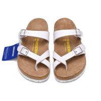 ราคา Birkenstock Mayari Classic Cork Bottom Sandals Matte White Men/Women 34-46 P198 (51655808822)