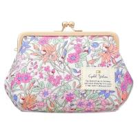 ราคา กระเป๋าเครื่องสําอาง กรอบเข็มกลัด ลายตัวการ์ตูน Sanrio Liberty ดอกไม้น่ารัก ผลิตในญี่ปุ่น [Cyalel Yahata] Hello Kitty Pink (24664693069)