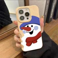 ราคา ⭐Sunny Casing⭐ฤดูหนาวซานตาคลอส Snowman iPhone 16 15 11 13 14 12 Pro Max 7Plus X Xr Xs Max Waterproof Phone Case (29768406707)