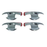 ราคา สำหรับ Toyota Hilux Revo 2015-2019 4 ประตู ครอบถ้วยรองมือเปิดประตูสีโครเมียม Fitt (10507954825)