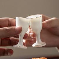 ราคา แก้วเหล้าขนาดเล็ก 10 มล. แก้วเซรามิกสำหรับใช้ในบ้าน แก้วเหล้าแบบเก่า ชุดไวน์สไตล์จีน แก้วขนมปัง QMC0 (27226864625)