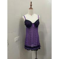 ราคา มือสองแบรนด์อเมริกัน 2 มือวินเทจสองชิ้นชุดนอนเซ็กซี่สีม่วงขนาด L thrift พาสเทลเซ็กซี่ (57855405064)