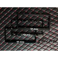 ราคา กรอบป้ายทะเบียน#JEEP #jeep #รถจิ๊ป #ผ้าคาร์บอนแท้ 100% แบรนด์แท้ (52150172854)