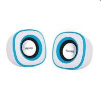 ราคา Macnus USB Mini Speaker 2.0 Channel รุ่น ADL-035 (White/Blue)acnus USB Mini Speaker 2.0 Channel รุ่น ADL-035 (White/Bl (2766557841)