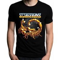 ราคา เสื้อยืดผู้ชายผ้าฝ้าย 100 ใหม่ Scorpions Band Rock Metal ดนตรีออกแบบโลโก้คอกลมเสื้อแขนสั้น (40127179873)