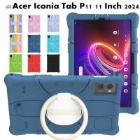 ราคา for Acer Iconia Tab P11 11 Inch 2024 Android Tablet PC Soft Shockproof Solid Color Back Stand Cover Protective Universal Case (29010742722)